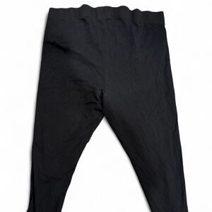 Old Navy Women's Black Cotton Stretchy Casual Straight Leg Leggings